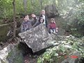 a large rock -one of the places that we like to visit