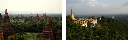 Bagan and View from Mandalay
