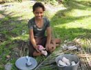 young girl from the Solomons